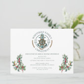 クリスマスホリデー航海のオープンハウスパーティー 招待状 (スタンド正面)