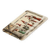 クリスマスホリデー通りミュージシャンマグネット マグネット (左側)