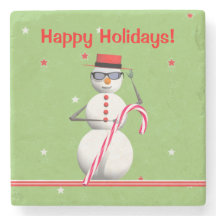 クリスマスホリデー雪だるま