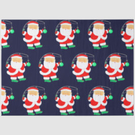 クリスマスホリデー魚釣り 薄葉紙