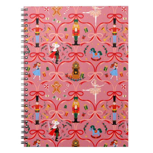 クリスマスホリデー – くるみ割りノートブック ノートブック (正面)