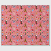 クリスマスホリデー – くるみ割りラッピング紙 ラッピングペーパー (フラット)