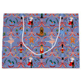 クリスマスホリデー – くるみ割り ラージペーパーバッグ (正面)