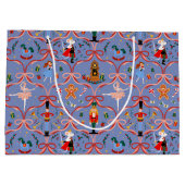 クリスマスホリデー – くるみ割り ラージペーパーバッグ (裏面)