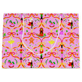 クリスマスホリデー – くるみ割り ラージペーパーバッグ (正面)