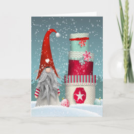 クリスマスホリデー – ギフトパッケージ&サンタ シーズンカード