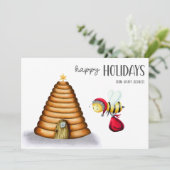 クリスマスホリデー サンタビー シーズンカード (スタンド正面)