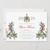 クリスマスホリデー・ナッツクラッカー・オープンハウス・ベリー 招待状 (正面)