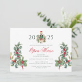 クリスマスホリデー・ナッツクラッカー・オープンハウス・ベリー 招待状 (スタンド正面)