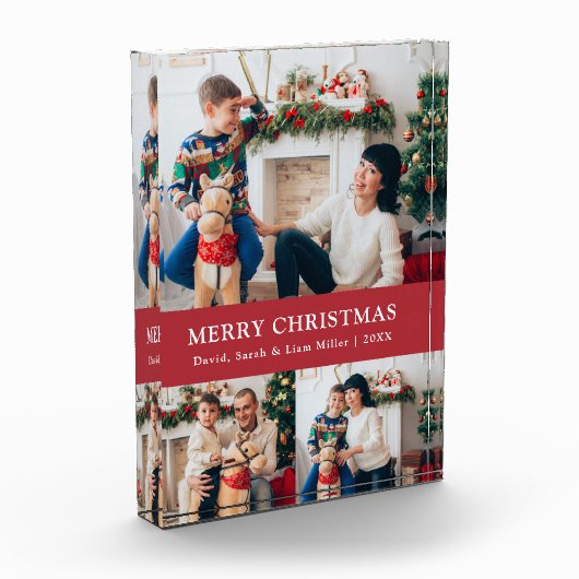 クリスマスホリデー フォトブロック (左)