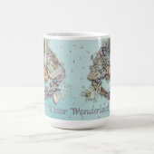 クリスマスホリデー – リース&ジンルベル コーヒーマグカップ (中央)