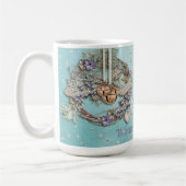 クリスマスホリデー – リース&ジンルベル コーヒーマグカップ (左)