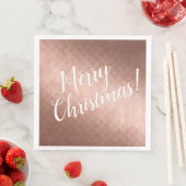 クリスマスホリデー ローズゴールド シック デザイン (インサイチュ)