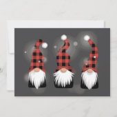 クリスマスホリデー Xmas 面白い冬のノーム好き シーズンカード (正面)