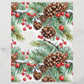 クリスマスホリーとピネコーン (正面)