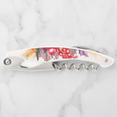 クリスマスホリーとポインセチア ソムリエナイフ (正面)