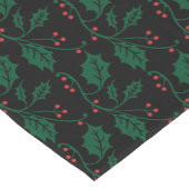 クリスマスホリーインフェスティバルグリーン ショートテーブルランナー (コーナー)