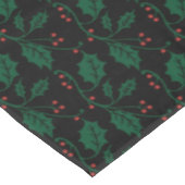 クリスマスホリーインフェスティバルグリーン テーブルクロス (アングル)