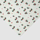 クリスマスホリーティッシュペーパー 薄葉紙 (詳細)