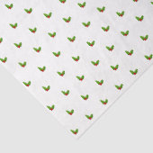 クリスマスホリーパターンホリデーギフトラップフェスティバル 薄葉紙 (詳細)