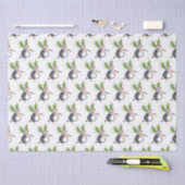 クリスマスホリーヘッジホッグ 薄葉紙 (クラフト)