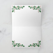 クリスマスホリーベリーカスタムの写真 シーズンカード (内部)