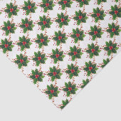 クリスマスホリーベリーティッシュペーパー 薄葉紙 (詳細)