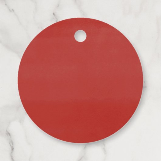 クリスマスホリーベリーフローラの緑の贈り物ラベル フェイバータグ (裏面)