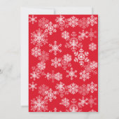 クリスマスホリーベリー樺の木4 PHOTOバークグリーティング シーズンカード (裏面)