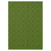 クリスマスホリーベリー葉ズテーブルクロス テーブルクロス (正面)