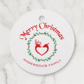 クリスマスホリーベリー フェイバータグ (裏面)