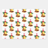 クリスマスホリーベリー ラッピングペーパーシート (正面3)