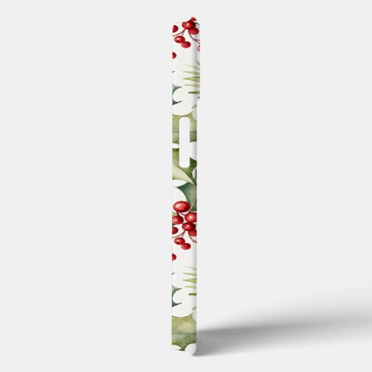 クリスマスホリーベリー Case-Mate iPhoneケース (裏面 / 右)