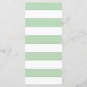 クリスマスホリーリースディナーメニューカード メニュー (裏面)