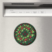 クリスマスホリーリース磁石 マグネット (インサイチュ (食洗機))