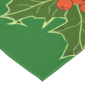 クリスマスホリーレッドベリー テーブルクロス (アングル)