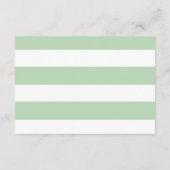 クリスマスホリーワreath ウェディング ウィッシング ウェル エンクロージャーカード (裏面)