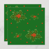 クリスマスホリー (正面/裏面)