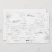 クリスマスホリー5枚の写真コラージホリデーカード シーズンカード (裏面)