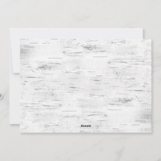 クリスマスホリー5枚の写真コラージホリデーカード シーズンカード (裏面)