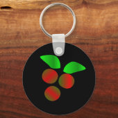 クリスマスホリー キーホルダー (正面)