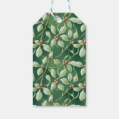 クリスマスホリー ギフトタグ (裏面)
