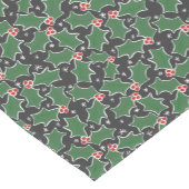 クリスマスホリー ショートテーブルランナー (コーナー)