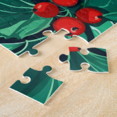 クリスマスホリー ジグソーパズル (側面)