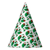 クリスマスホリー パーティーハット (左)