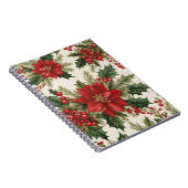 クリスマスホリー&ベリースパイラルフォトノートブック ノートブック (右側)