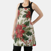クリスマスホリー&ベリー» All-Overプリントエプロン エプロン (インサイチュ)