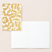 クリスマスホリー 箔カード (ディスプレー)