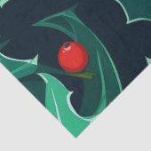 クリスマスホリー 薄葉紙 (詳細)