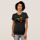 クリスマスホリーTシャツ – カスタマイズ可能 Tシャツ (正面フル)